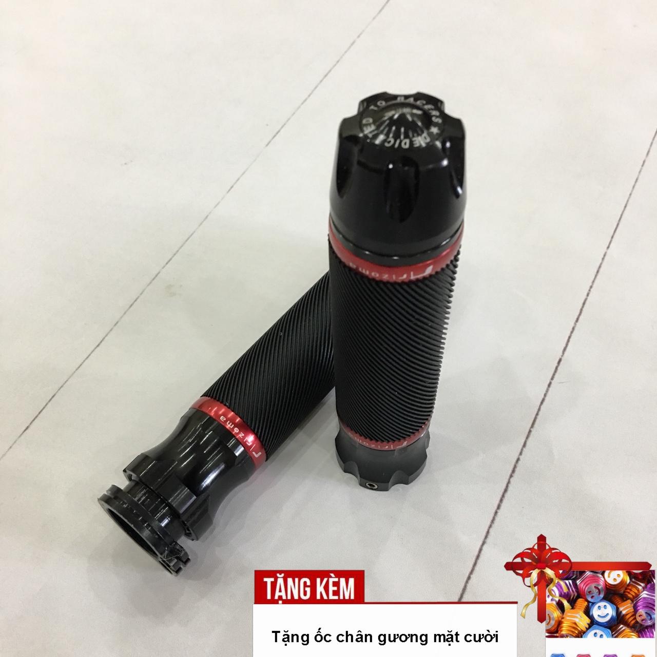 Tay nắm xe máy hình tên lửa OX185-831-màu đen-tặng ỐC MẶT CƯỜI, chuyên cung cấp phụ tùng xe máyhàng đẹp giá cả phải chăng