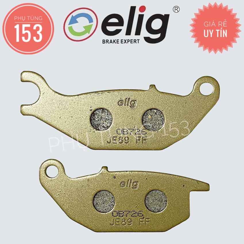 Bố Thắng Đĩa Sau xe Exciter 135/150, Sonic, Raider hiệu Elig - BỐ ĐĨA ELIG - PHỤ TÙNG 153