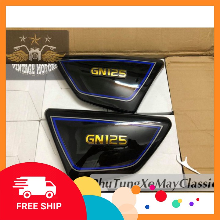[ĐỘC] Cốp SU GN125, nhựa ABS (1 đôi) phù hợp cho xe máy Suzuki GN125 -PTVT
