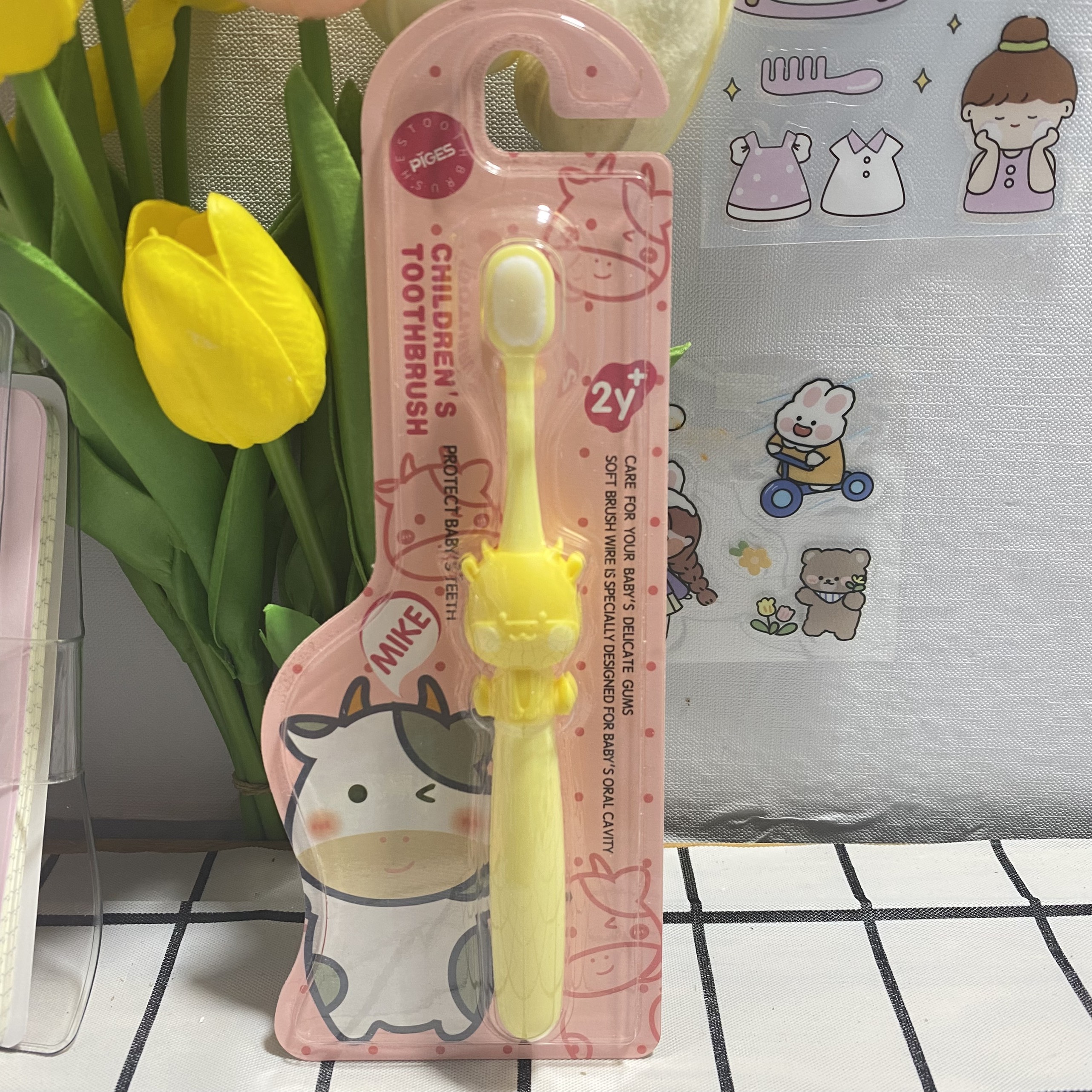 Bàn chải đánh răng cho bé cho bé từ 1 đến 12 tuổi bằng lông tơ thích hợp cho bé với nhiều mẫu siêu xinh