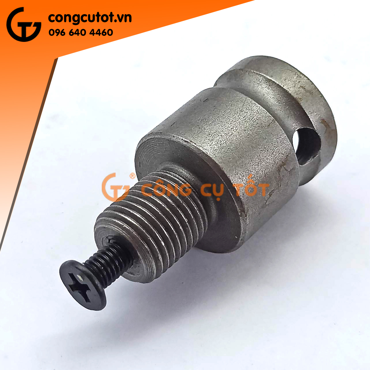 Đầu Chuyển Từ Bulong 1/2 Sang Đầu Khoan, Đầu Kẹp Mũi Khoan 10mm, 13mm