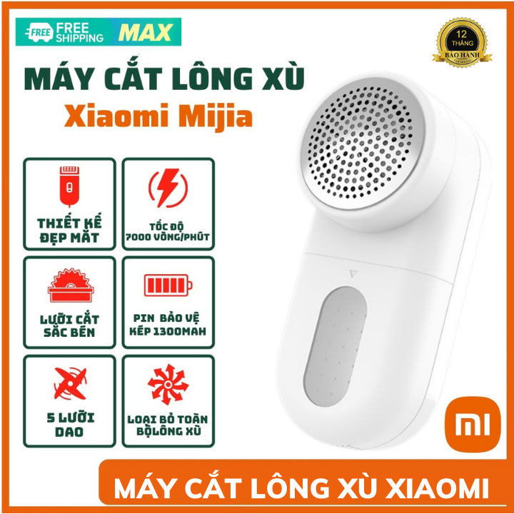 Máy cắt lông xù quần áo Xiaomi Mijia - Máy cắt xơ vải Xiaomi , máy cắt lông xù mini , máy cắt lông xù quần áo len . máy cắt lông xù công nghiệp
