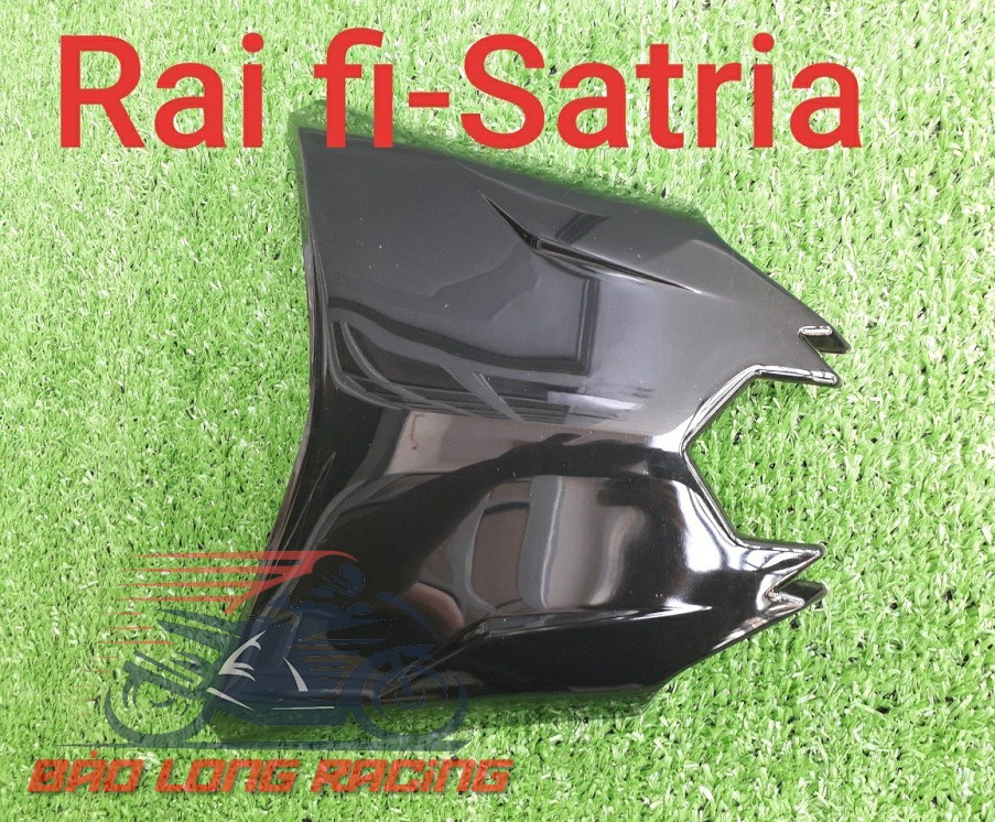 Ốp đầu đèn,ốp mão Đen bóng dành cho xe máy Raider,Satria