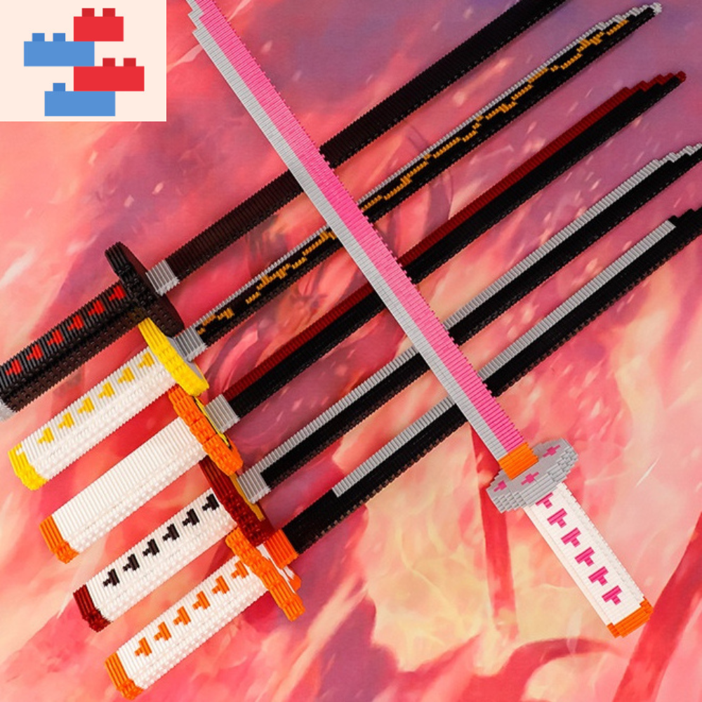 Bộ đồ chơi Lắp Ráp Kiếm Katana Master One piece zoro