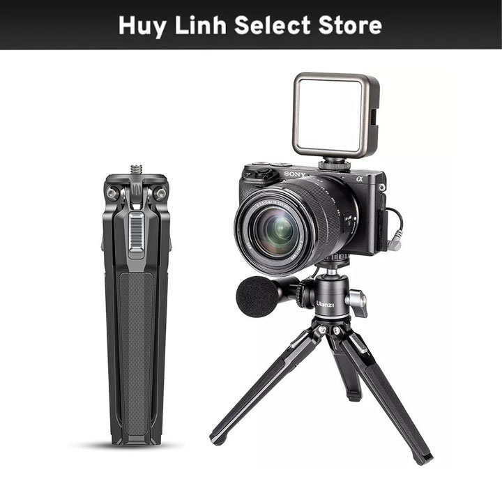 Ulanzi mt37 metal giá đỡ 3 chân tripod mini - hợp kim nhôm