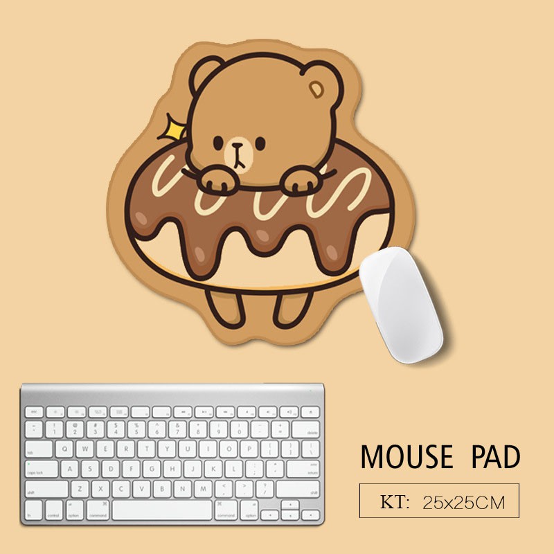 Lót di chuột máy tính dễ thương đáng yêu