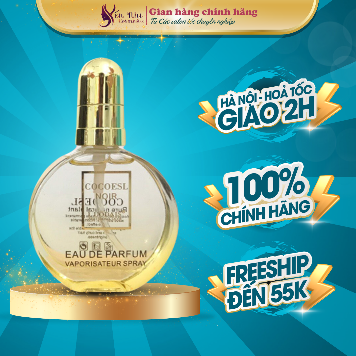 Tinh dầu dưỡng tóc COCO serum dưỡng tóc uốn Luodais hương nước hoa, Mỹ phẩm tóc yến nhi DT11 - Bản Vuông