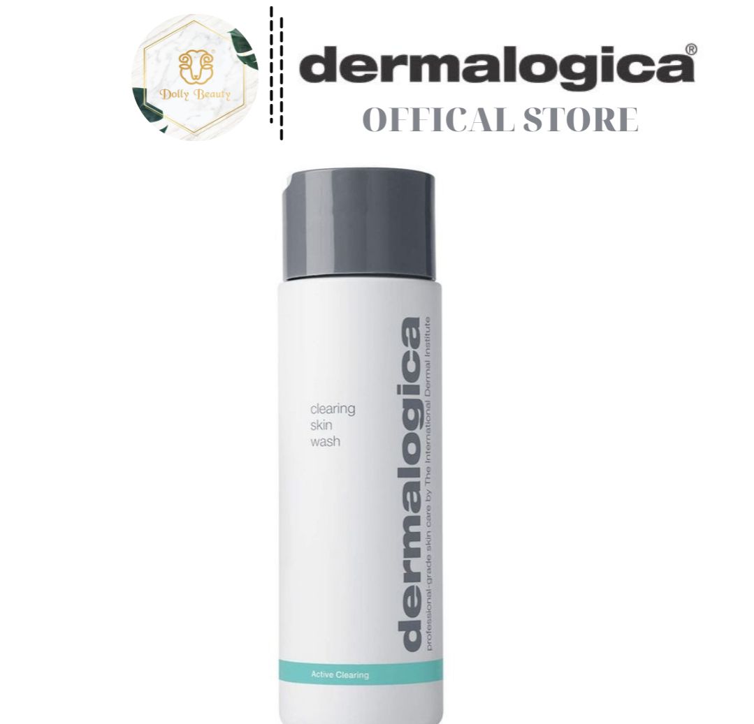 Sữa rửa mặt clearing skin wash dành cho da mụn của dermalogica - dolly beauty