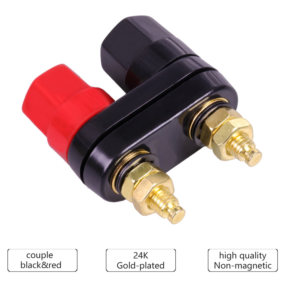 Cọc loa đôi để cắm jack loa, cọc loa thùng, cọc loa loại tốt