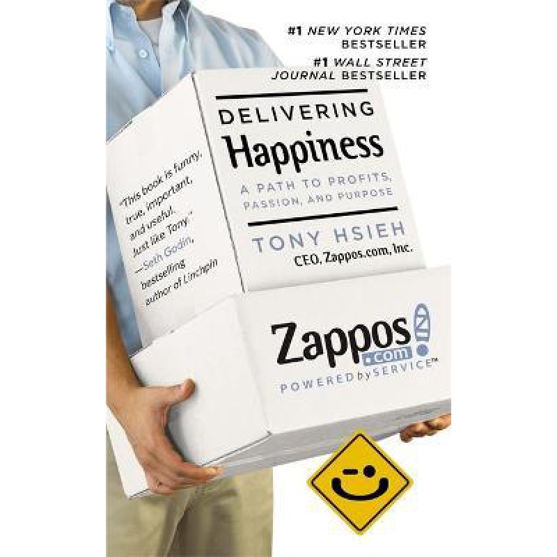 Bookmedi - delivering happiness: a path to profits, passion and purpose
