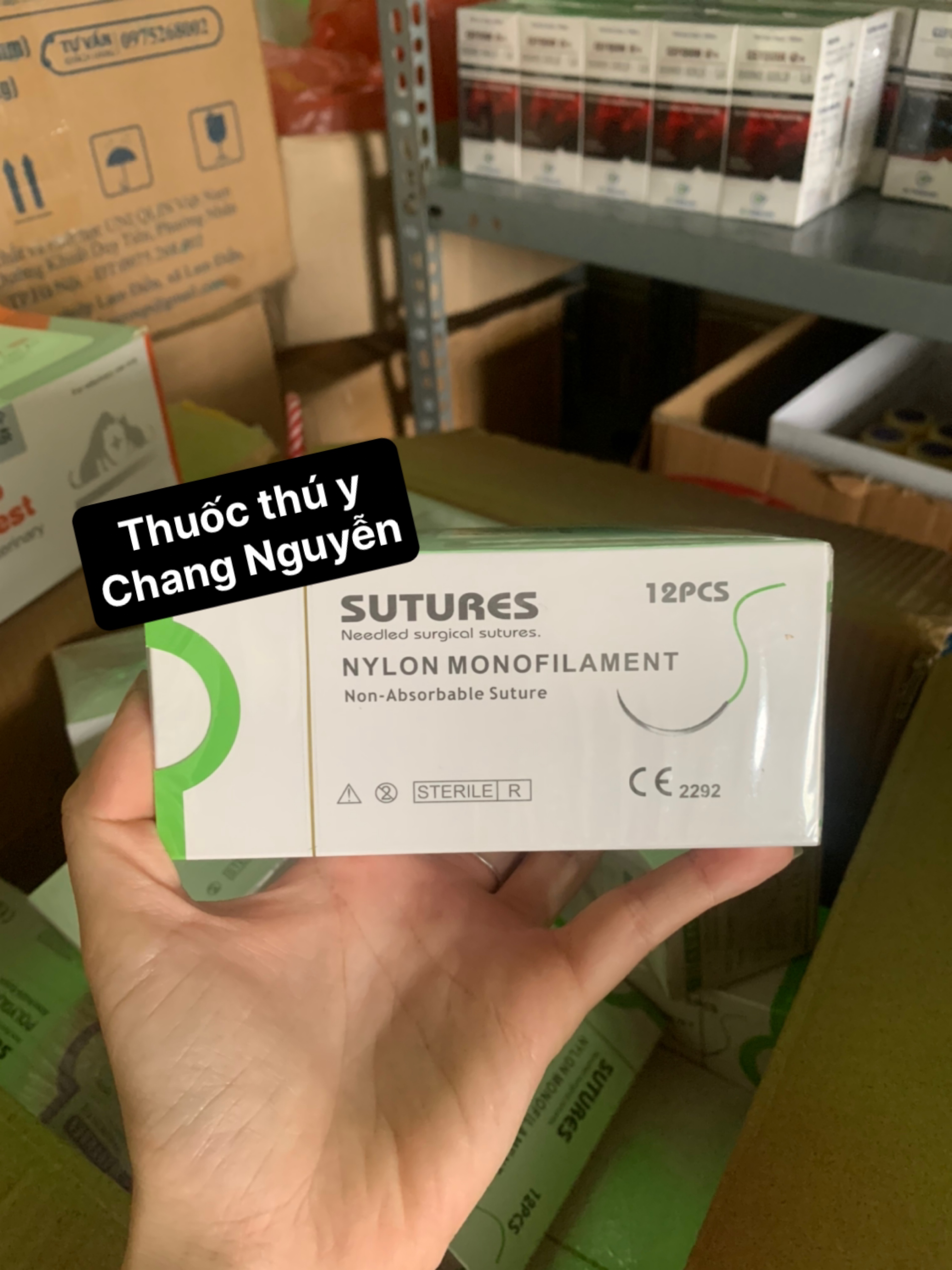 Chỉ nylon không tiêu - chỉ phẫu thuật