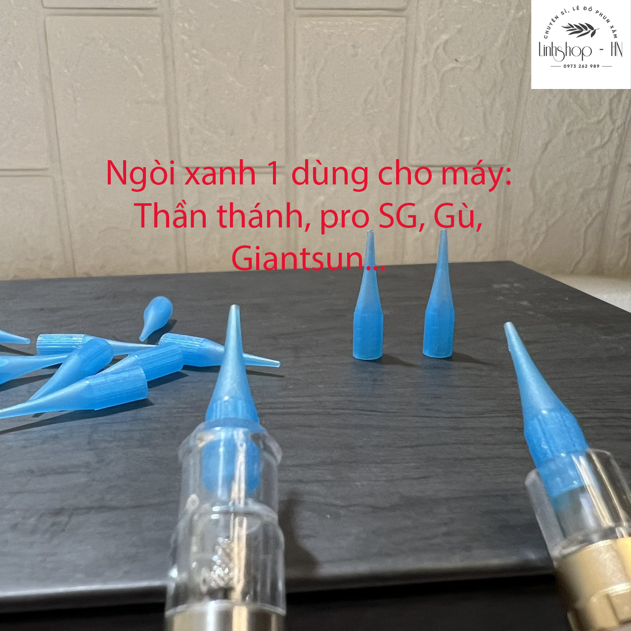 Ngòi xanh Máy Giantsun, thần thánh, pro, gù.., ngòi máy xăm / linhshop-hn