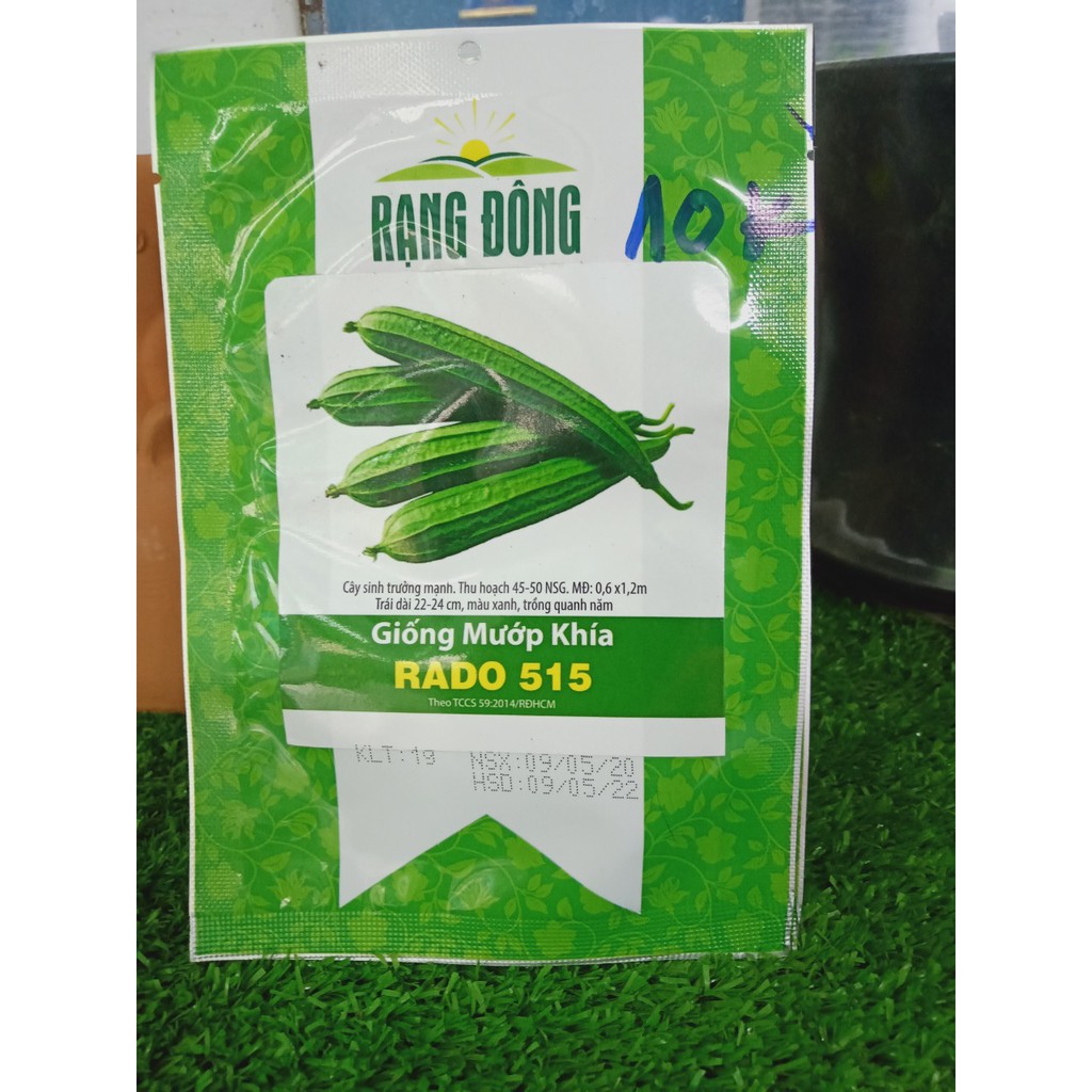 Hạt giống rđ- mướp khía 515- loại 10k