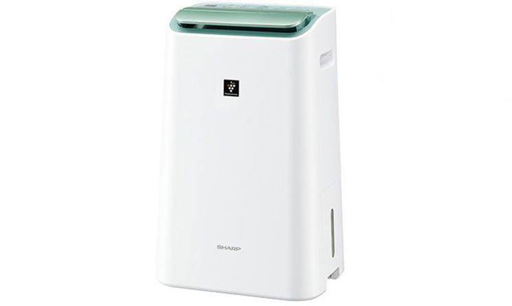 Máy lọc không khí và hút ẩm sharp dw-e16fa-w