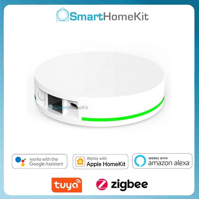 Hub tuya zigbee 3.0 hổ trơ apple home kit