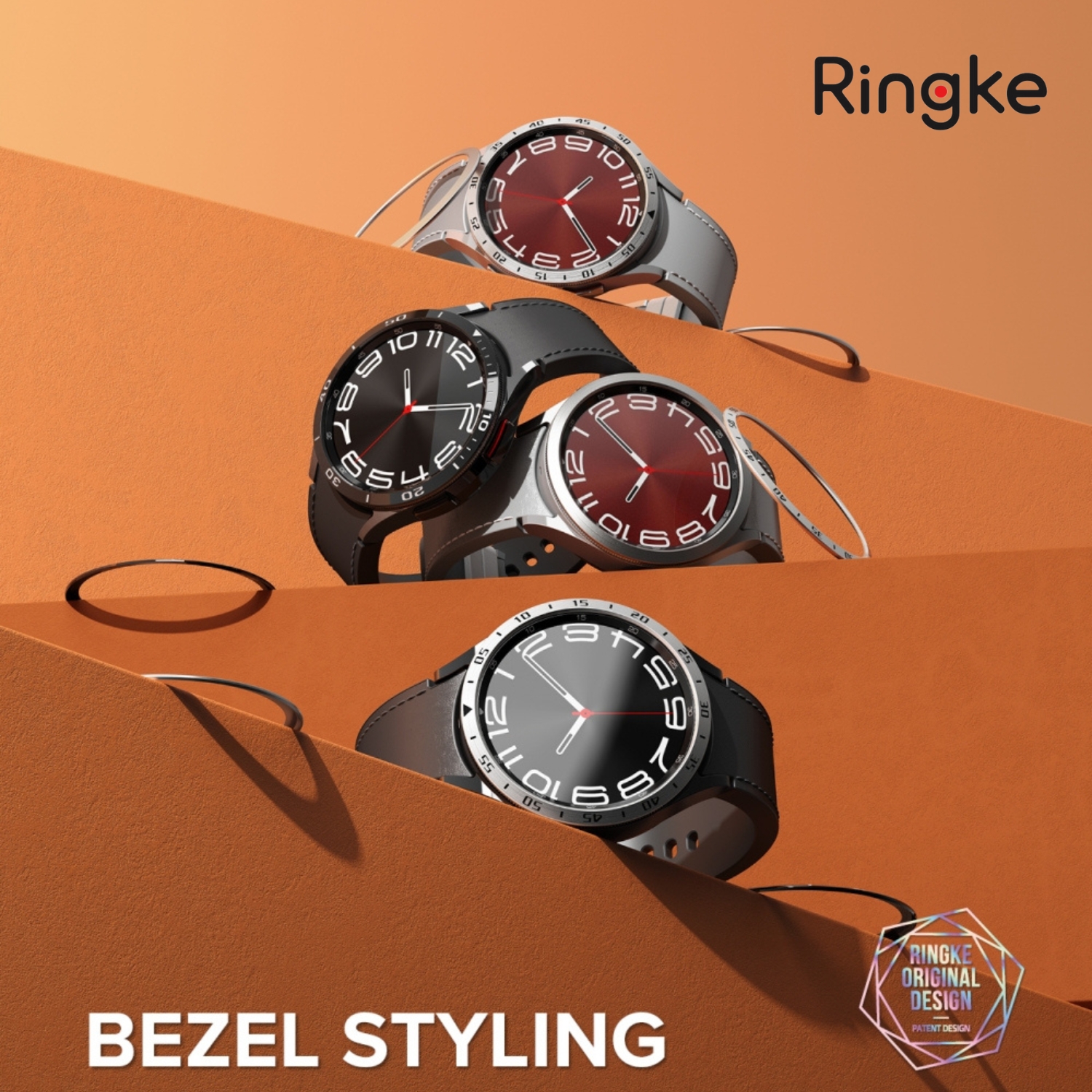[Chính hãng] Viền Bezel Ringke Samsung Galaxy Watch 6 Classic / 4 Classic / Watch 3