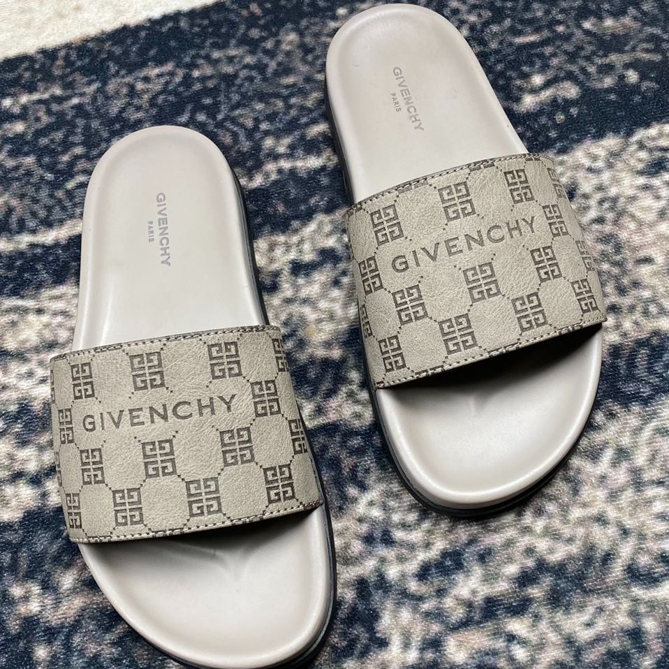 [ảnh thật] Dép nam quai ngang da PU cao cấp GV1 mặt da dập vân,in nhiệt,đế cao su hàng VNXK