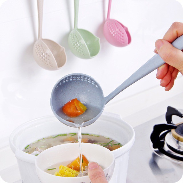 Muỗng múc canh lúa mạch đa năng