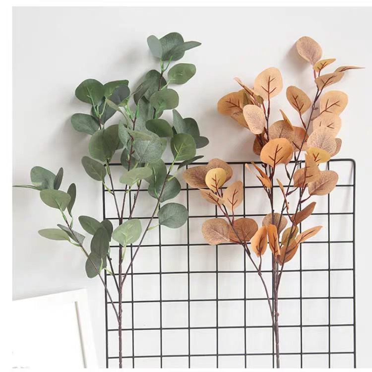 Cành Lá Điểm - Cành Táo Giả Lá To 90Cm