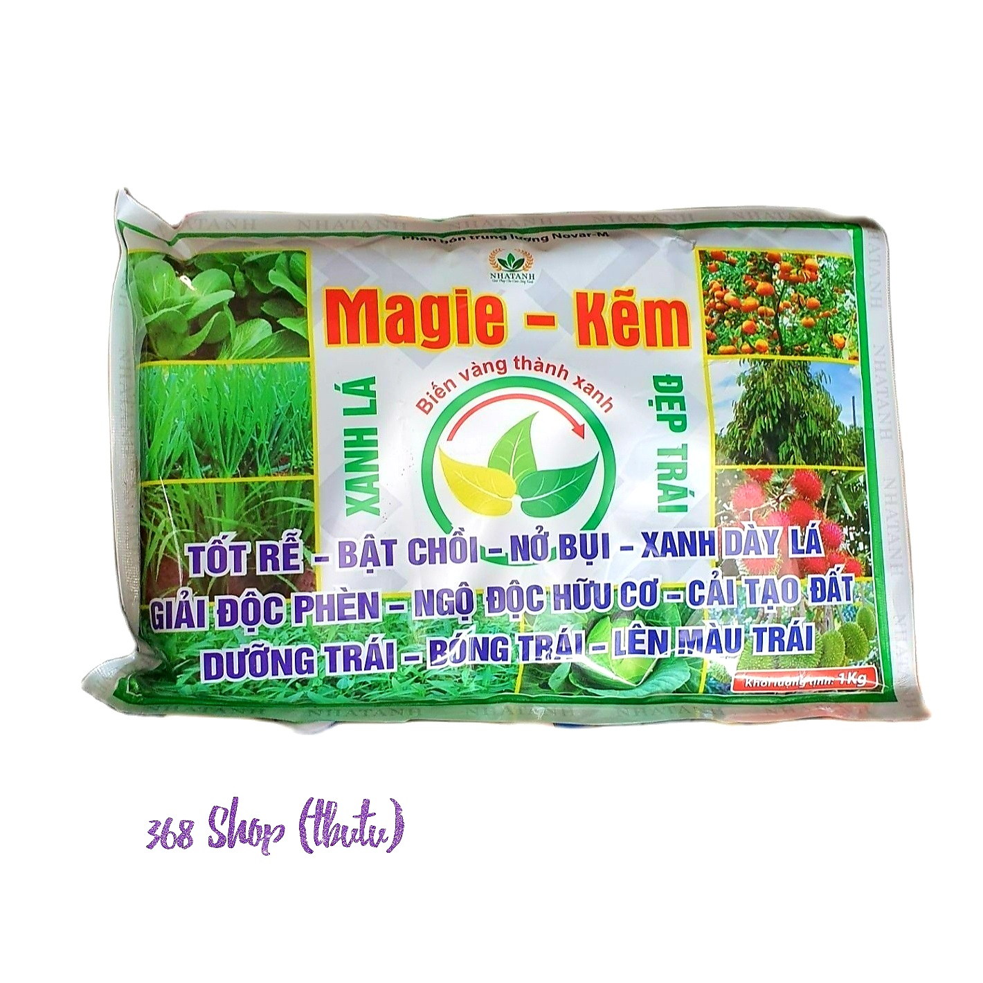 💎 magie - kẽm biến vàng thành xanh 💖 phân bón trung lượng