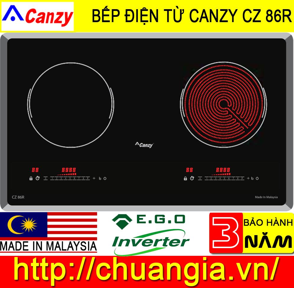 Bếp điện từ canzy cz 86r made in malaysia