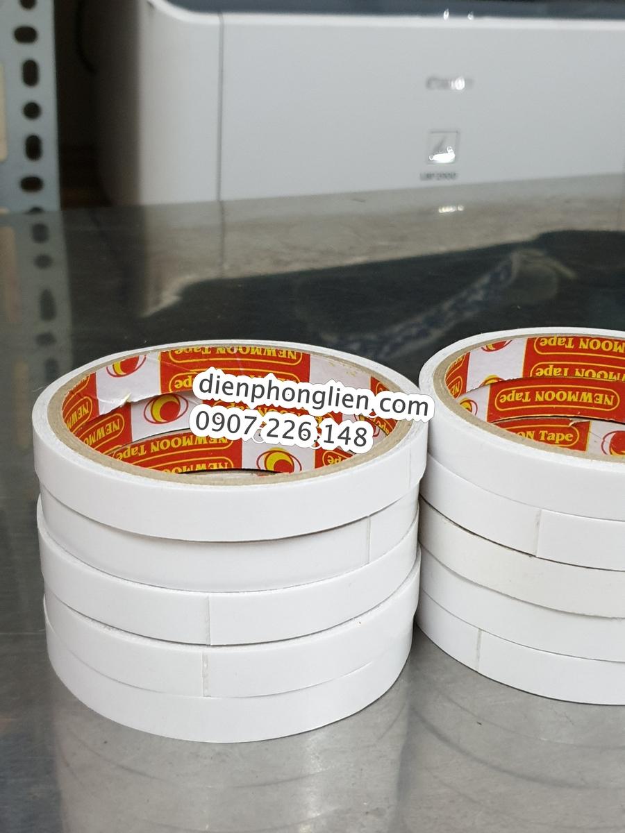Combo 10 cuộn băng keo 2 mặt mỏng 1f - baron