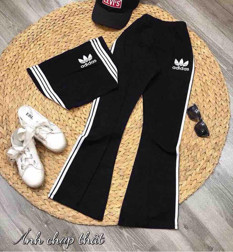 Sét áo ống + quần ống loe tôn dáng