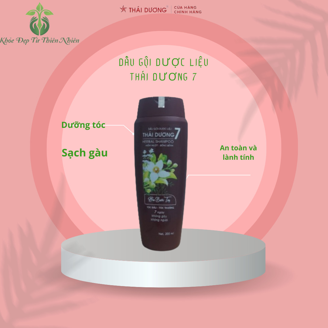 [HCM]Dầu Gội Ngăn Ngừa Nấm Ngứa và Ngăn Ngừa Tóc Rụng Thái Dương 7  AT Boutique Cute