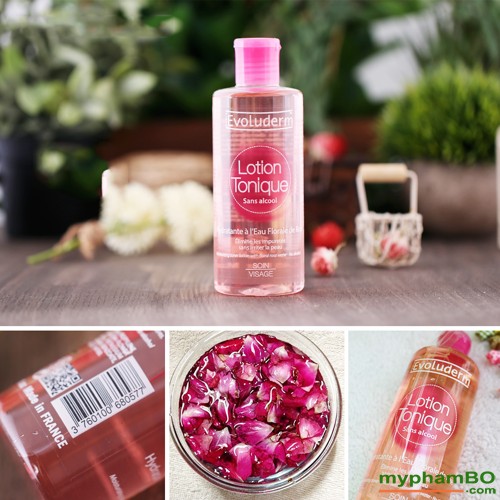 [HCM]nước hoa hồng evo-lu-derm 250ml