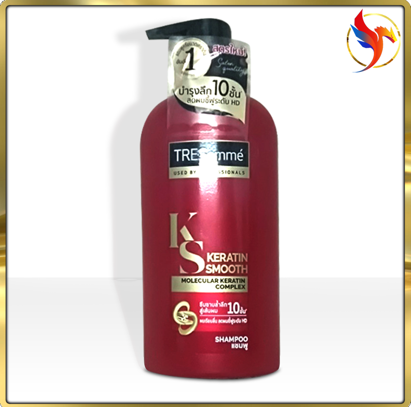 Dầu gội đầu cho tóc sơ rối tresemmé keratin smooth + dầu xả tresemmé keratin smooth -thái lan