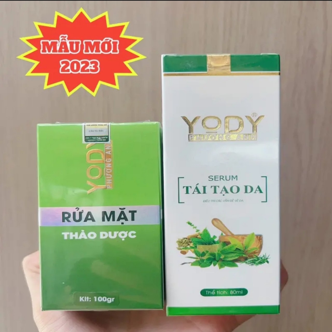 Combo Serum tái tạo da Yody Phương Anh 80ml