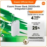 Pin sạc dự phòng Xiaomi Power Bank 20000mAh (Integrated Cable)