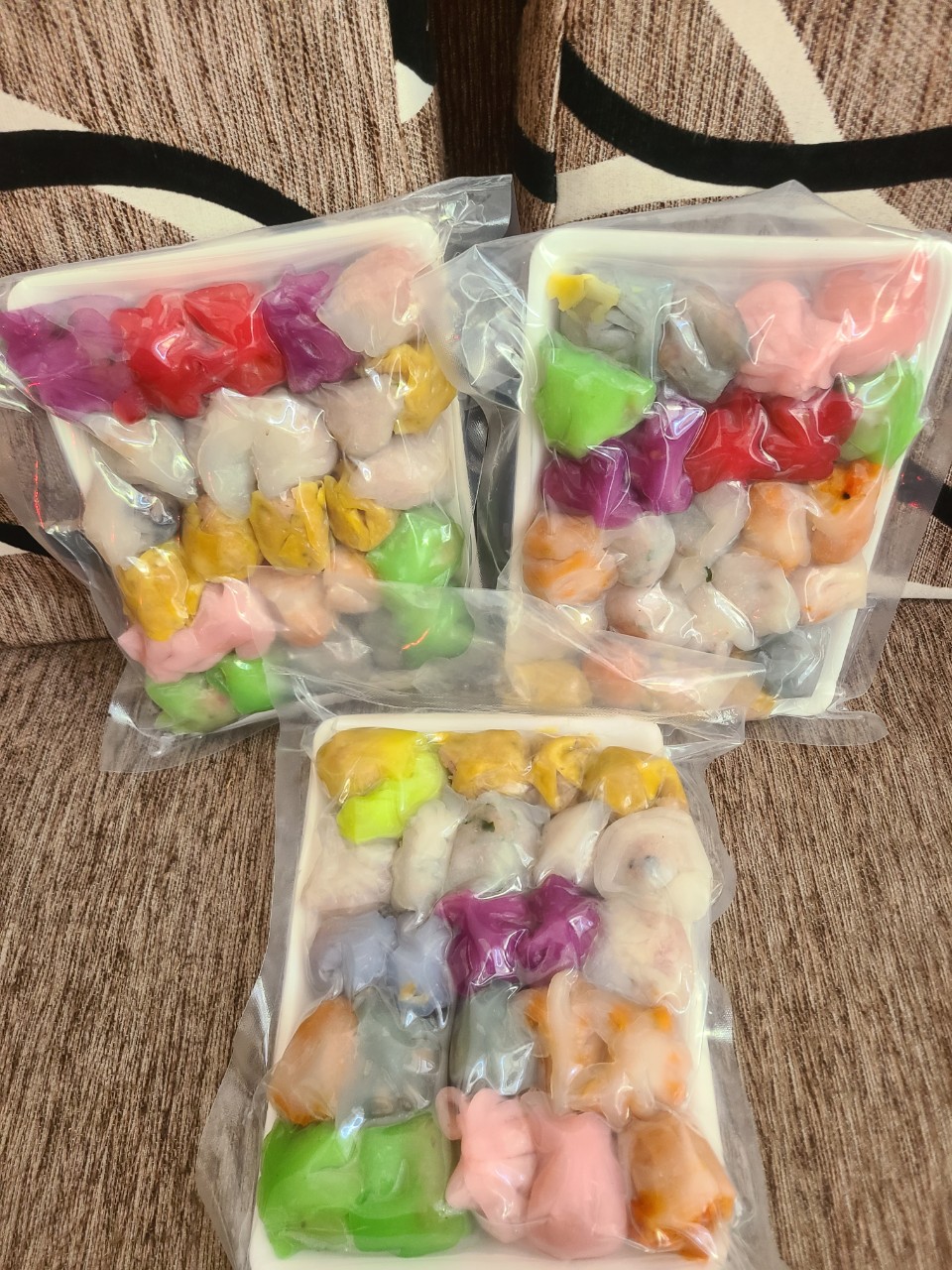 Dimsum Há Cảo Ngũ Sắc - 900gam 24 viên mix 12 loại 1 khay