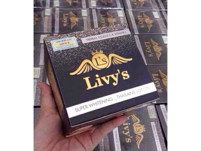 [HCM]SIÊU TRẮNG - KEM BODY LOTION ĐEN TRẮNG DA LIVY THÁI LAN (BÁN CHẠY) HÀNG CAM KẾT CHÍNH HÃNG NHÉ KHÁCH