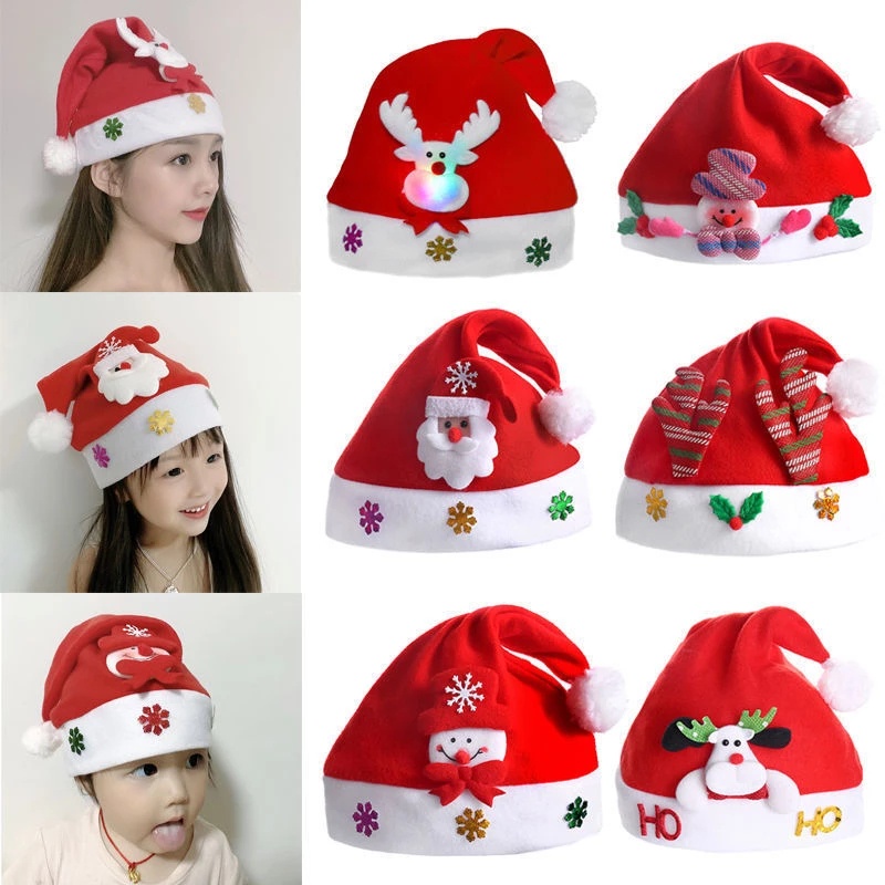 Nón giáng sinh dễ thương, nón noel 2023