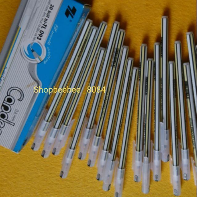 Hộp 20 bút bi nến tl 093 và tp 08