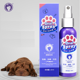 Chai xịt khử mùi hôi miệng cho thú cưng Oral Spray