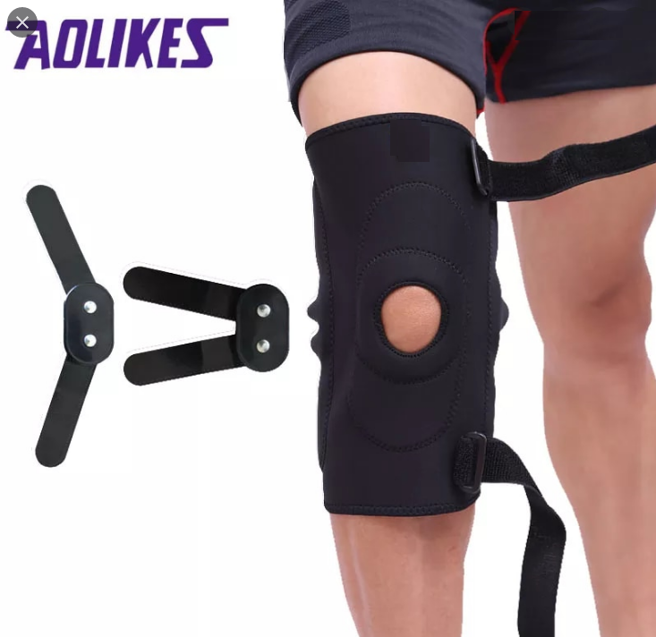 Đai hổ trợ khớp gối có thanh nhôm trợ lực aolikes a616 -1 đai