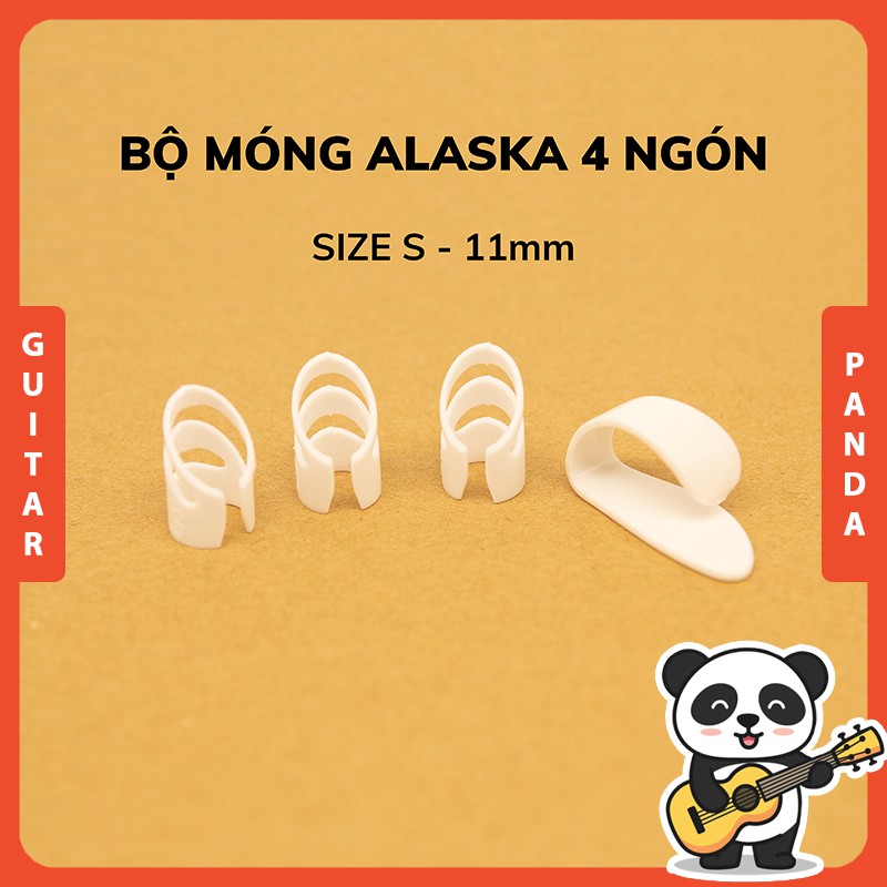 Bộ Móng Gảy Đàn Guitar Móng Tay Đàn Guitar Alaska Guitar Panda