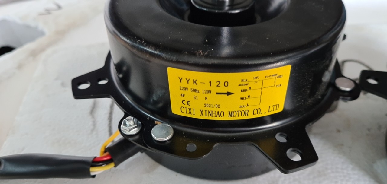 motor quạt điều hòa,motor quạt hơi nước 120W quay ngược chiều đồng hồ