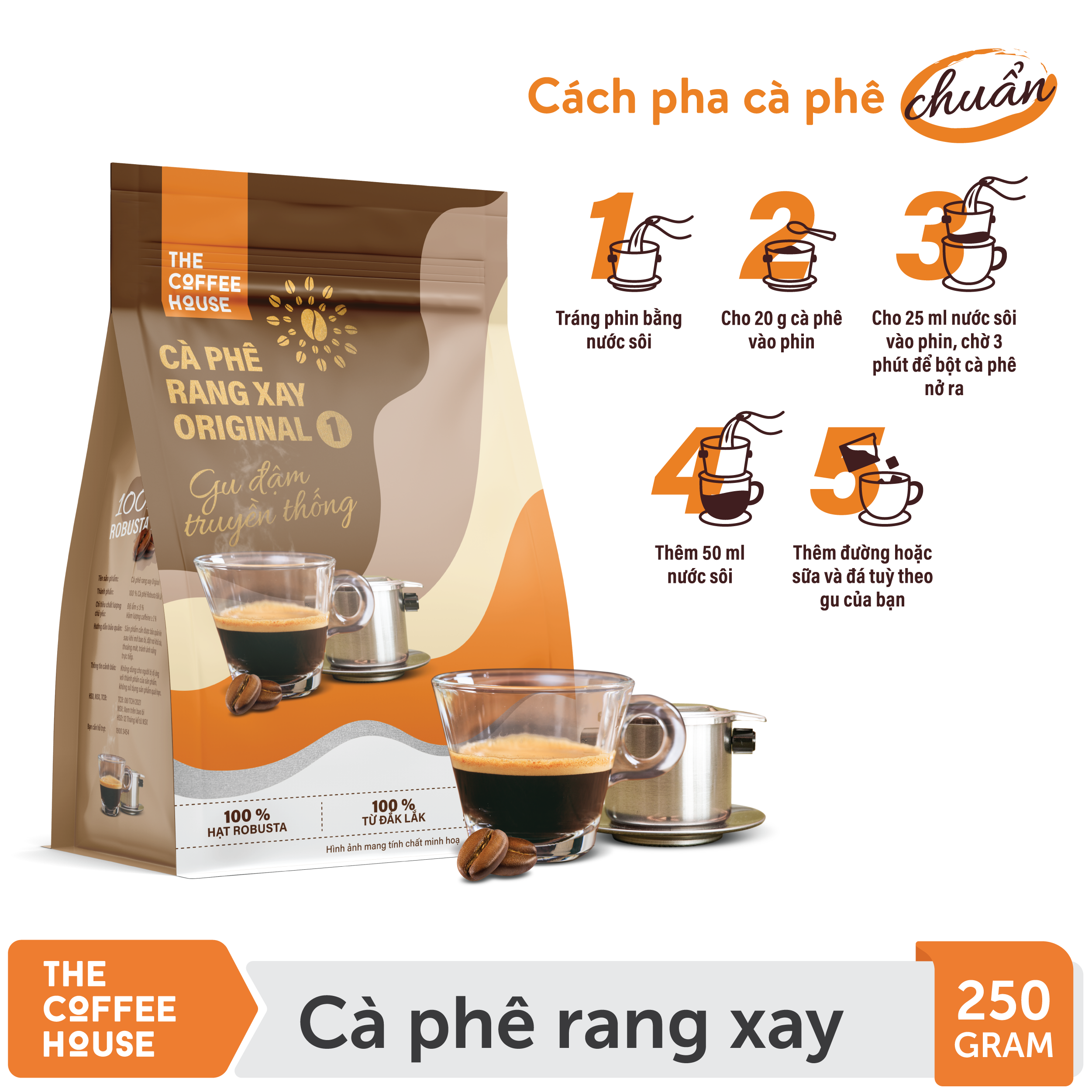 The Coffee House cà phê rang xay Original 1