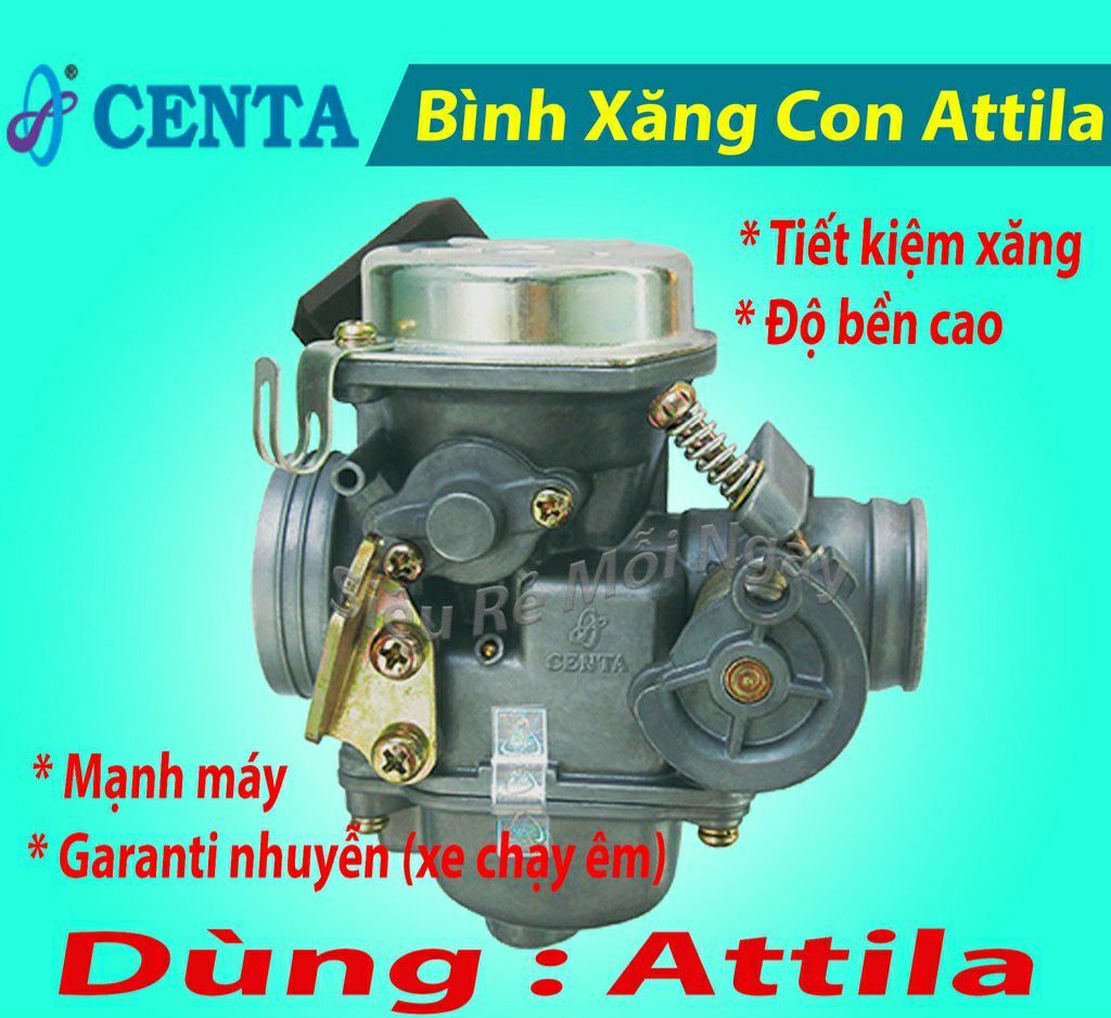 Bình Xăng Con - Attila Hiệu Centa Chính Hãng