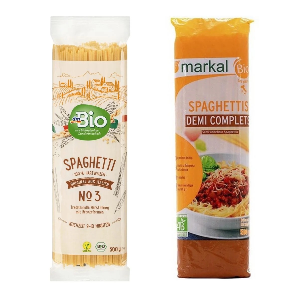Mì spaghetti hữu cơ 500gr Dmbio - Markal