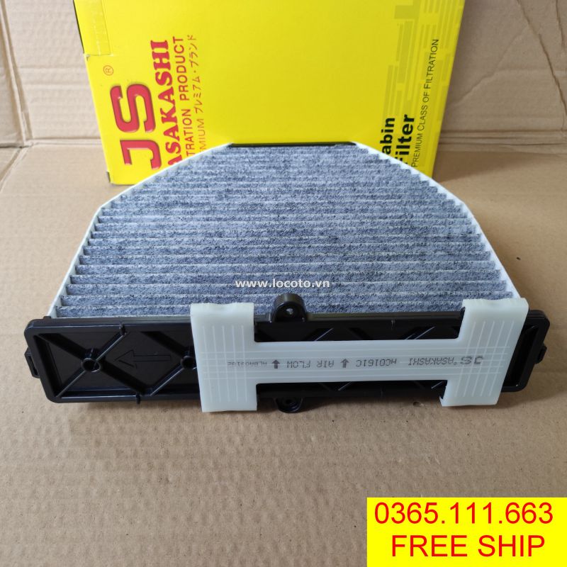 Lọc gió điều hòa mercedes e200 2010-2016 js asakashi