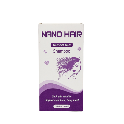 Dầu gội đầu NANO HAIR sạch gàu, ngừa nấm, giúp tóc chắc khỏe, bóng mượt