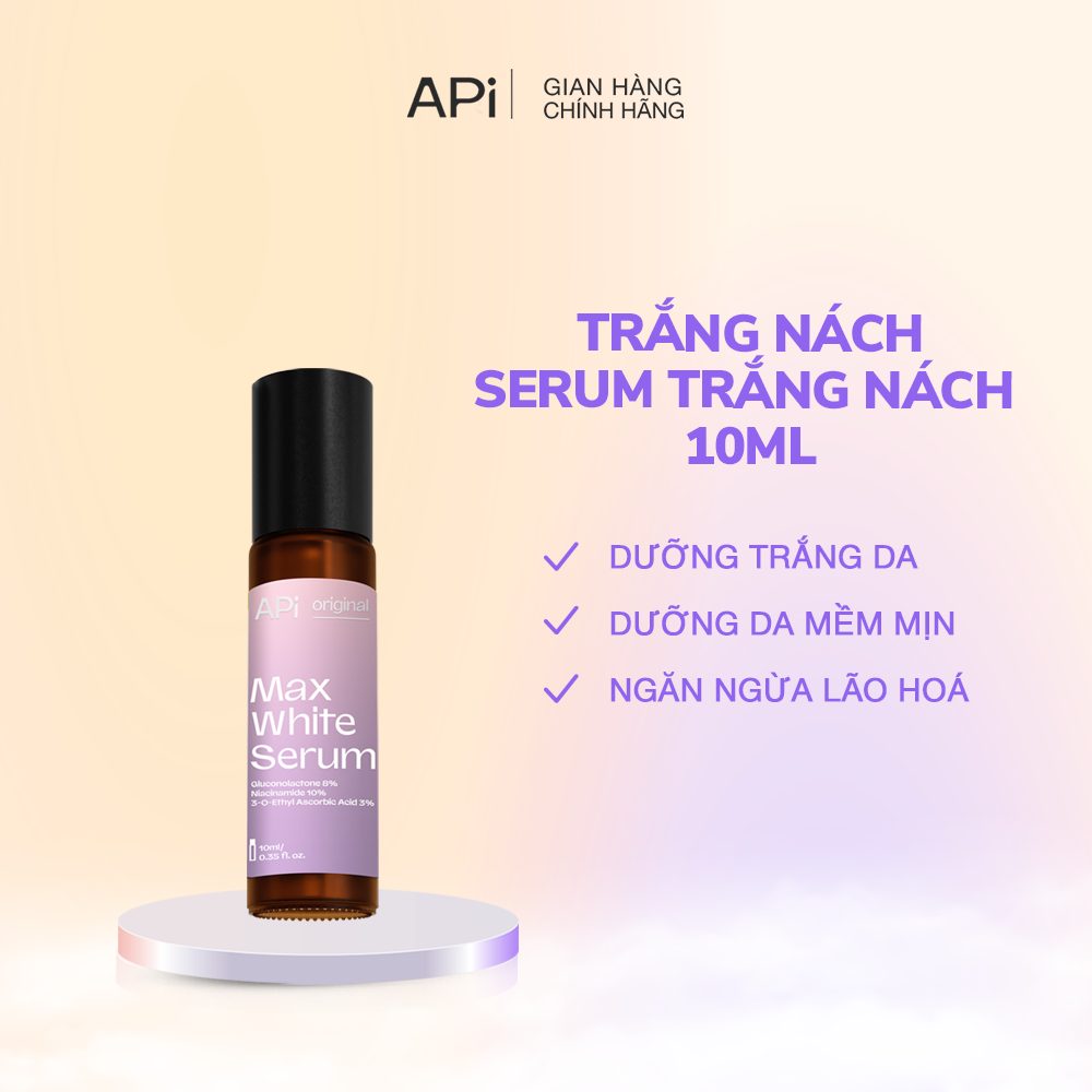 Serum giảm thâm nách, trắng nách, lăn nách mờ thâm cấp ẩm, ngăn tiết mồ hôi khử mùi hôi nách 10ml