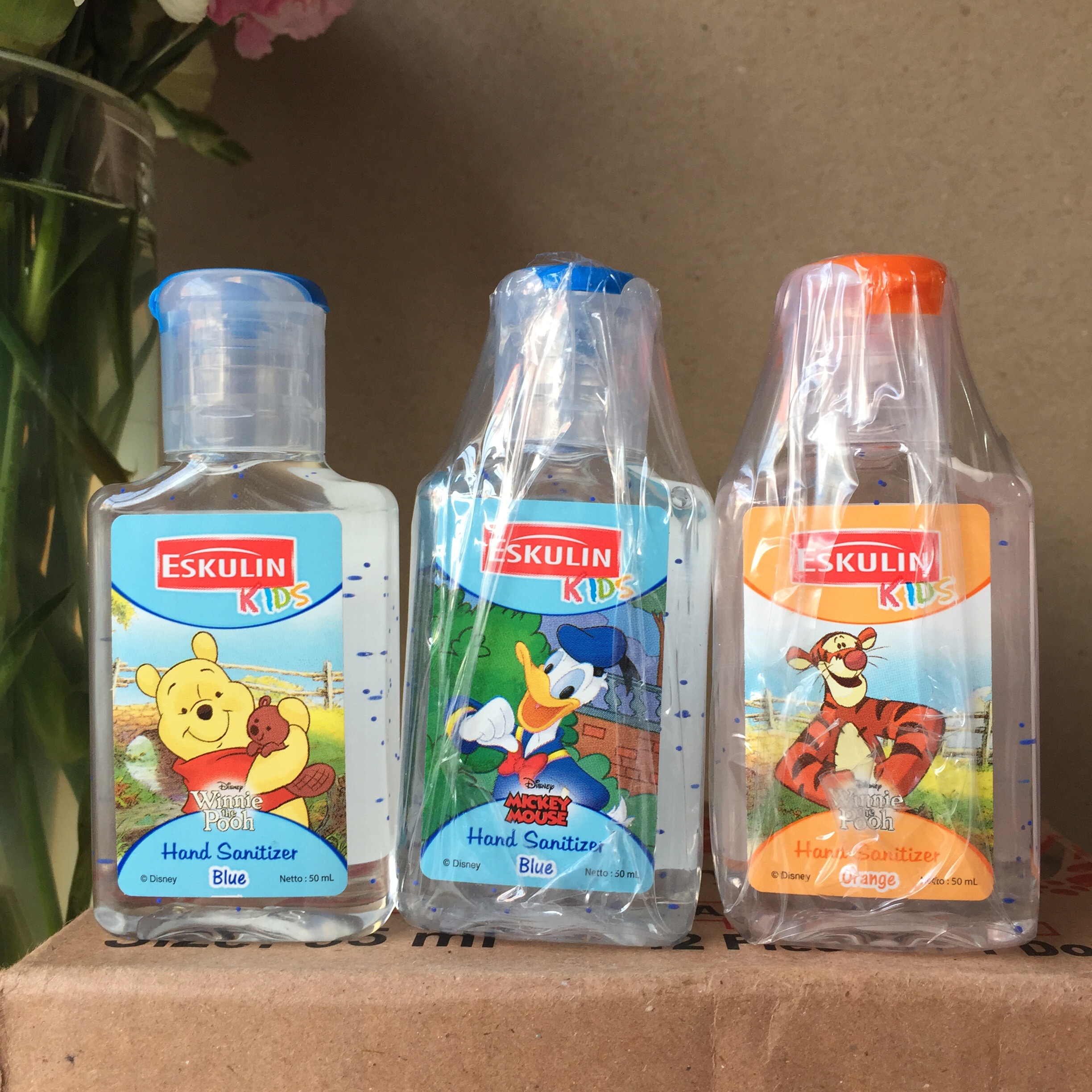 Gel rửa tay khô Eskulin trẻ em 50ml loại sát khuẩn không cần xà phòng