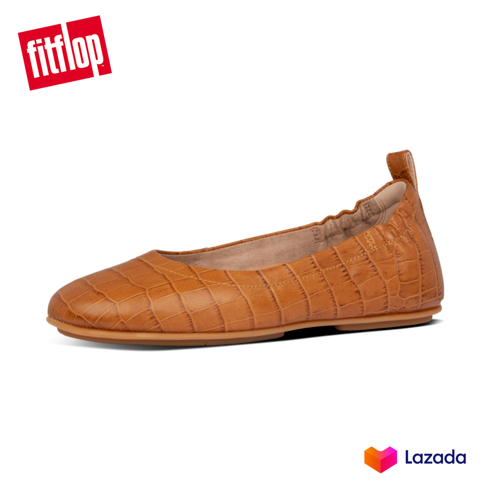 GIÀY BÚP BÊ NỮ FITFLOP AO7 - nâu nhạt