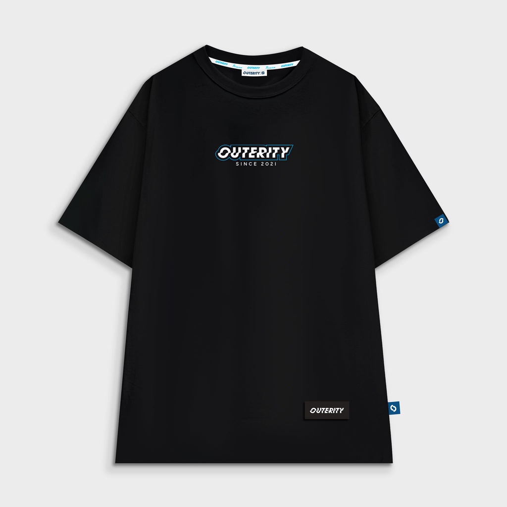Áo thun outerity basic tee ver 2.0 black - orp158