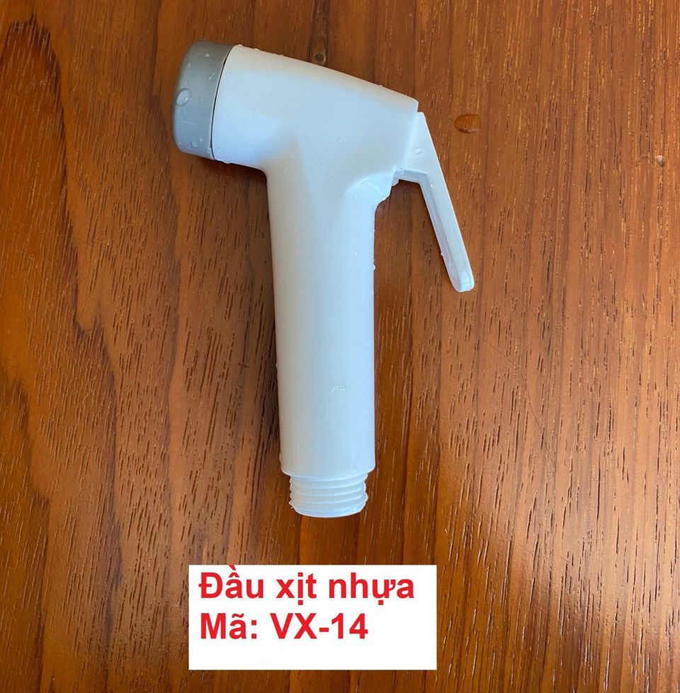 Đầu Vòi Xịt Vệ Sinh Xịt Bồn Cầu Không Dây Xịt VX34 BẰNG NHỰA HÀNG CHẤT LƯỢNG tia nước to mạnh
